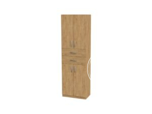 Шкаф книжный КШ-11_крафт золотой