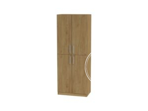 Шкаф книжный КШ12_крафт золотой