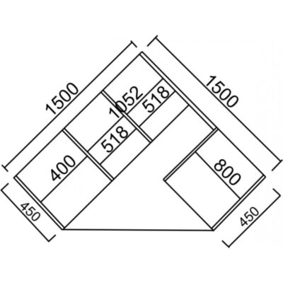 шкаф-купе ШКУ-5_1500_1500