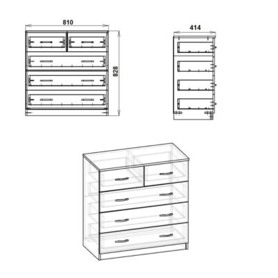 Комод-2+3П_СХЕМА