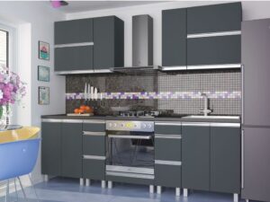 Кухни с фрезерованными ручками