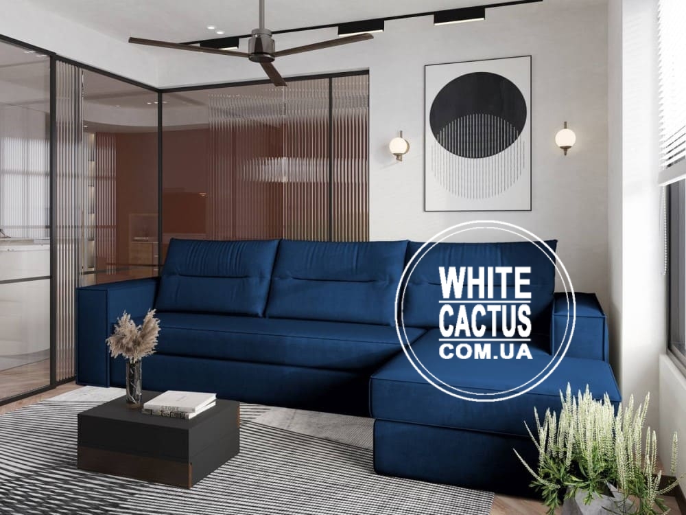 Барселона угловой диван Угловой диван Барселона Кайрос/White Cactus