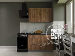 Кухня_Гарант_Крафт 1200 дуб крафт табако