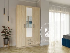 Simple_3Д2Ш_дуб сонома_интерьер