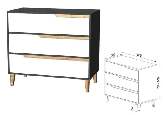 Wood_комод_ГАРАНТ_размеры