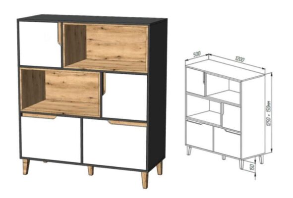 Wood_витрина_ГАРАНТ_размеры