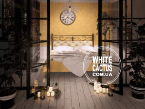 Диасция кровать металл ТЕНЕРО_интерьер